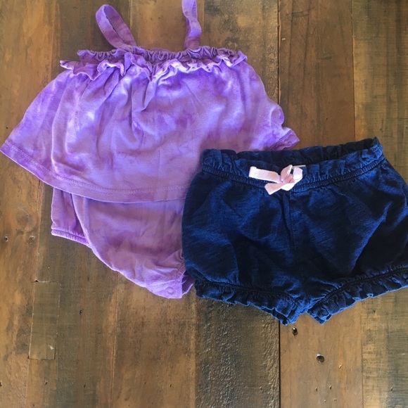 ⭐️Spendid Set ⭐️Romper And Bloomer Baby 3-6 Months - Picture 6 of 6